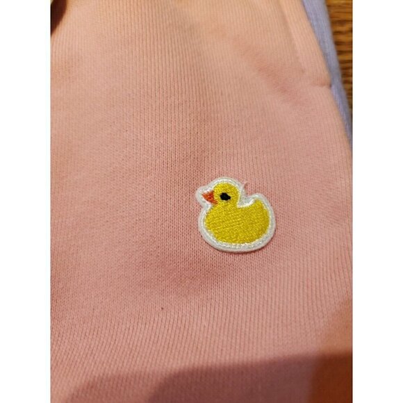 Mcnairy&co Cuffed Sweatpants Womens sz L Multicolor Spring Streetwear Heavy NWT - Picture 8 of 11